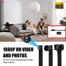 DIY Mini Camera 1080 HD Wi-Fi Remote View Home Security Camera w/2000mAh Battery
