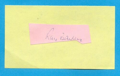 RAY BAILEY NORTHAMPTONSHIRE CCC CRICKETER 1964-1973 ORIGINAL AUTOGRAPH - Picture 1 of 1
