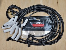 135 Deg Ceramic 10mm Spark Plug Wires Chevy Big Block Bbc Hei Over Valve Cover 135 Deg Ceramic 10mm Spark Plug Wires Chevy Big Block Bbc Hei Over Valve Cover