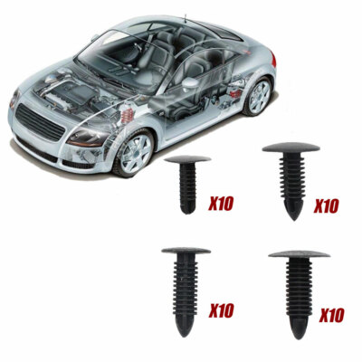 Plastic Push In Car Trim Clip Fixing Rivets - Spalding Fasteners - Foto 5