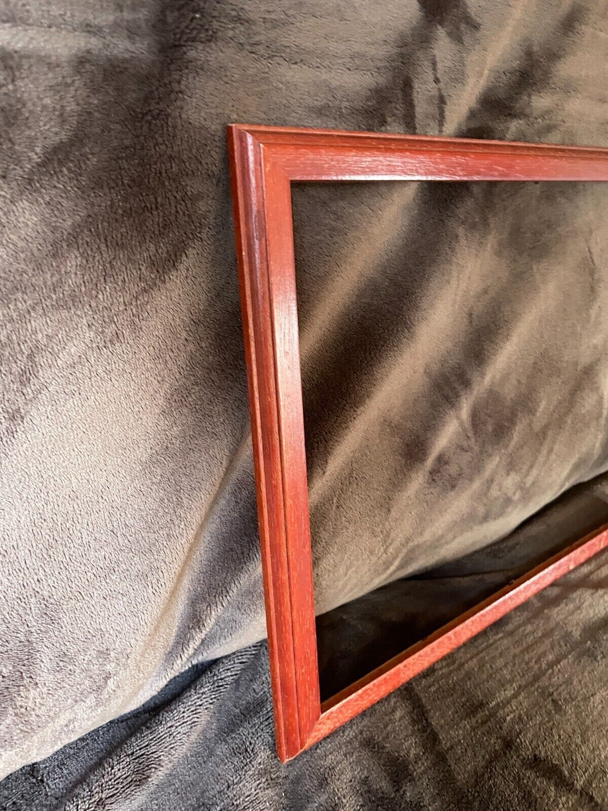 antique wooden board frame early 20th century for canvas 38 x 28 cm