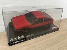 OLD Rare Kyosho MINI-Z Racer AWD Body TOYOTA AE86 TRUENO RED CUSTOM Japan F/S
