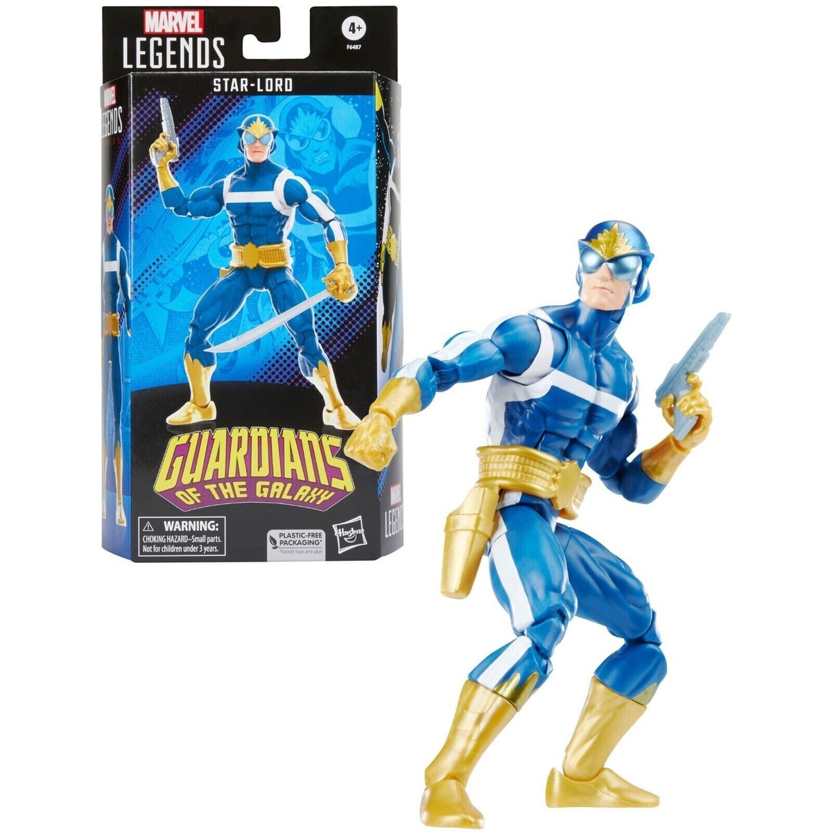Marvel Legends Star-Lord Guardians of the Galaxy Comics Action