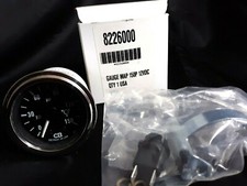 CB GAUGE MAP 12VDC 150P PSI AIR GAUGE 8226000/18143/18165 USA MADE w/ BEZEL & HW