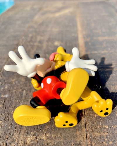 Hallmark Keepsake Disney Mickey Mouse & Pluto Plastic Christmas Ornaments. 2014 - Picture 10 of 16