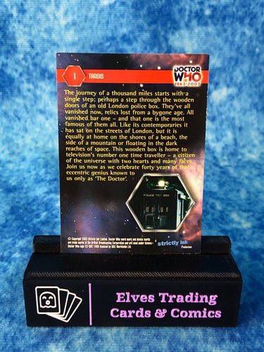 Doctor Who 1963-2003: 40th Anniversary SINGLE Non-Sport Trading Card 2003 - Picture 6 of 228