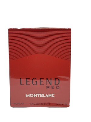Mont Blanc Legend RED, EDP POUR HOMME, 3.3 Fl oz / 100 Ml