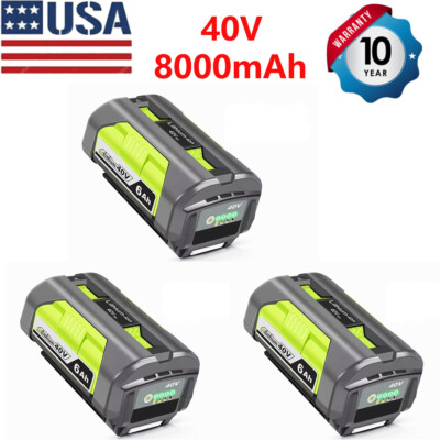 #ad #ad OP4060 40V 8.0Ah Lithium Battery Replacement for Ryobi OP4050A OP4015 OP4026 $87.89