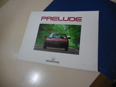 HONDA PRELUDE Japanese Brochure 1984/07 E-AB ES