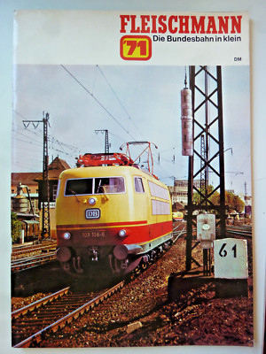 Fleischmann Gesamtkatalog 1971