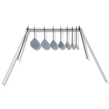  AR500 Steel Targets for Shooting - Bullseye Metal Torso Target - Reactive Torso