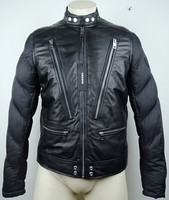 Diesel L-WINTER Jacket Lederjacke Herren Winterjacke Bikerjacke Gr.M Neu Etikett