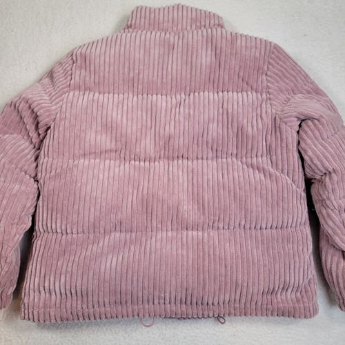 Koolaburra by Ugg Velluto a coste Gorpcore Puffer Coat Giacca Invernale Malva Grande - Foto 4 di 12