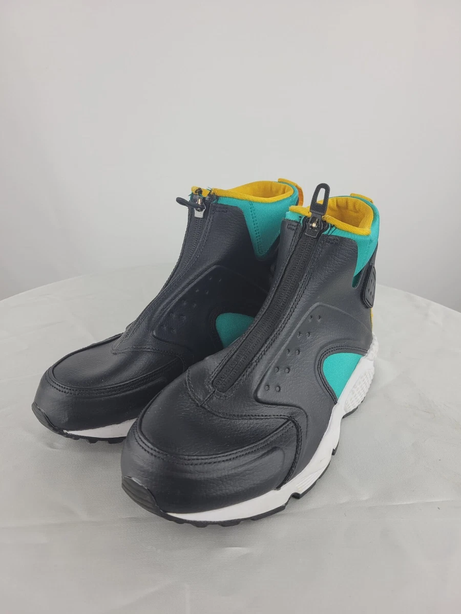 nike air huarache run mid womens black