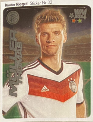 Sticker children bar World Cup 2014 Thomas Müller (SB1-18-11)