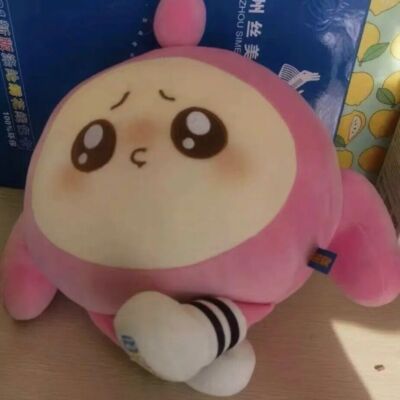 Game Eggy Party Bear Plush Doll Stuffed Cotton Toy Pillow Cartoon Cushion Gift