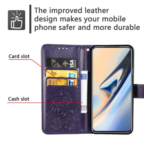 Magnetic Pattern Leather Wallet Stand Case Cover For OnePlus 7T/7T Pro/7/6/6T/5 - Picture 3 of 21
