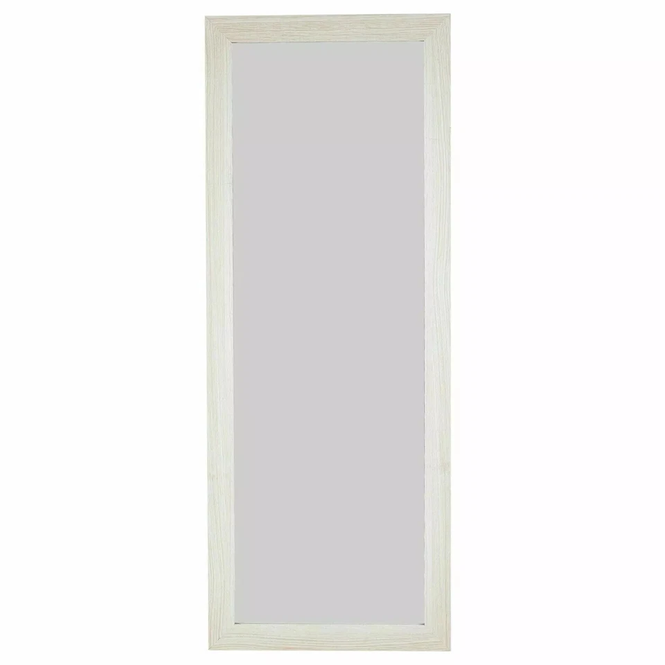 Tall Full Length Mirror Wall Hang Mounted Wood Frame Home Decor 97cm x 37cm - Image 3 of 4