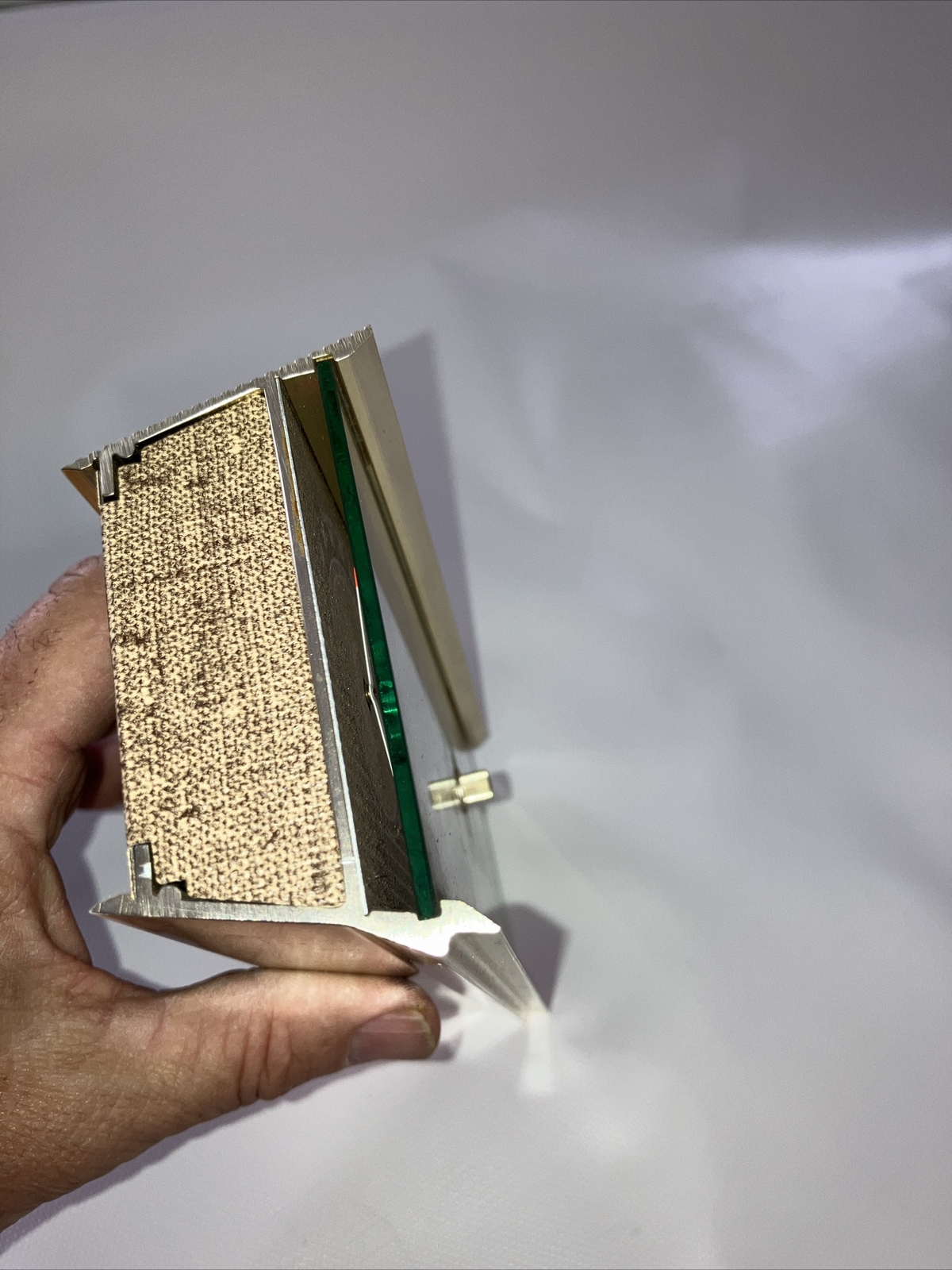 Vintage MCM Honeywell Desk Weather Station Barometer Thermometer