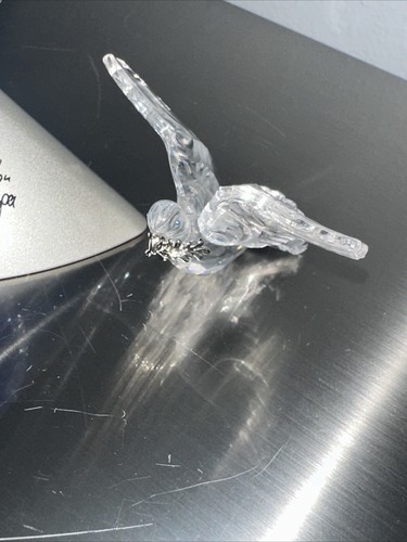 Figura de Cristal Swarovski 2000 Planet Vision Globe con Paloma Edición Millenium - Imagen 6 de 8