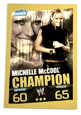 2009 WWE Topps Slam Attax Evolution TCG #011 MICHELLE Champion
