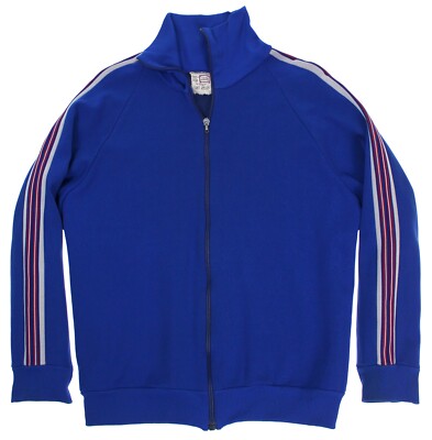Old School Trainingsjacke (Gr.M) Original 1968/72 GDR Vintage ´Ideal´ Sportjacke