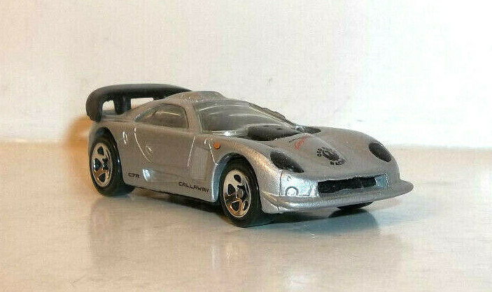 LOOSE 1998 HOT WHEELS 1:64 FIRST EDITIONS SILVER 1996 CALLAWAY C7
