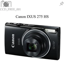 Canon IXUS 275 HS Digital Camera 20.2 MP 12x Optical Zoom Black Fast shipping
