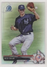 2017 Bowman Draft Chrome Refractor Nick Solak #BDC-10 0c6