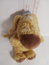 KOHLS CARES BOYNTON DOG TRAIN CONDUCTOR HAT Stuffed Plush Animal Brown 12"