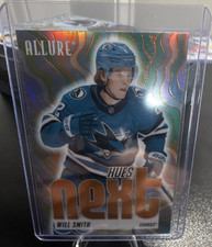 Upper Deck 2025-26 Allure Hues Next Orange Will Smith HN-8 Sharks Insert