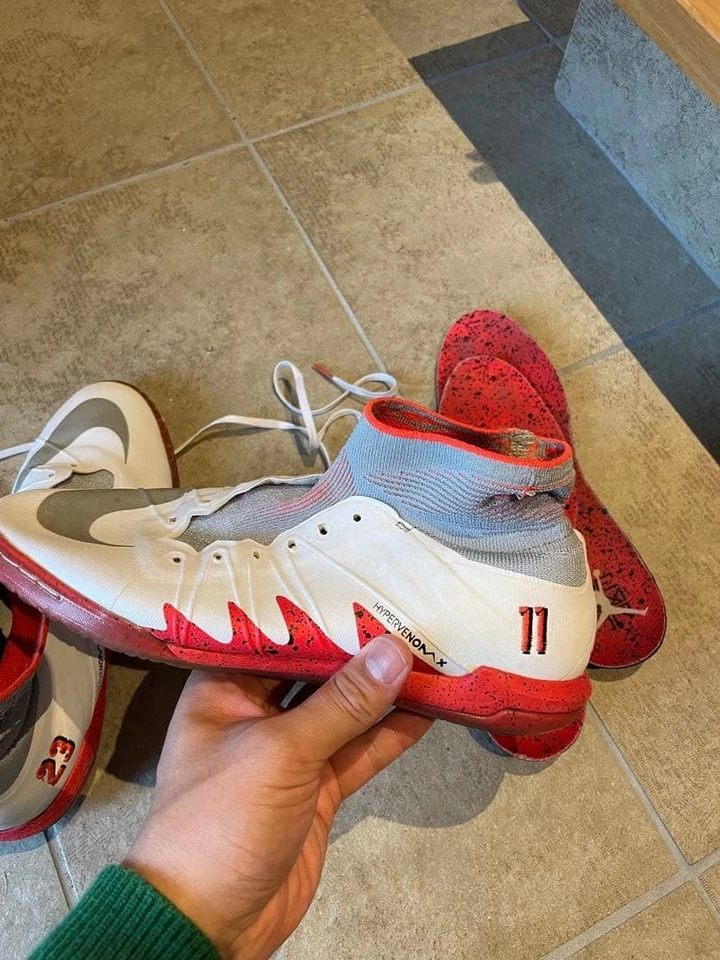 Nike Hypervenom X Proximo Neymar x Jordan IC 820119-106 US 8 Soccer Cleats Japan - Image 3 of 4