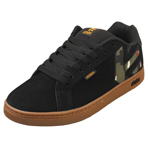 Baskets Etnies CRESTA Pour Hommes - Noir Suédine, Taille 43 EU, Neuves Avec Boîte