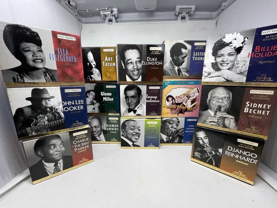 Past Perfect Soul Jazz Mastering CD Box Konvolut Set Art Tatum Louis Armstrong