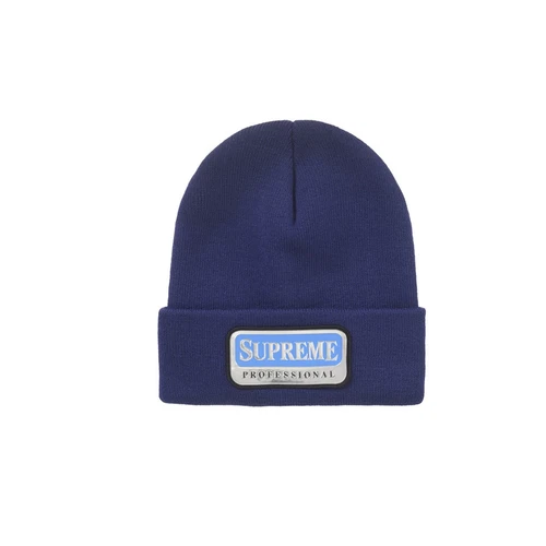 Supreme Professional Beanie Navy Taglia: OS