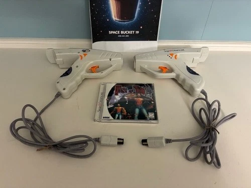 Sega Dreamcast:The House of the Dead 2 W/ 2 light guns (1999 CIB tested Orig Own