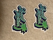 Vintage Local Motion Surfboards Hawaii  20 Years Neon Green  Surfing STICKER 2!