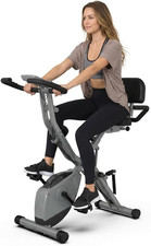 Indoor Exercise Bike for Seniors, 5 in 1 Foldable Stationary Bike with 16-Level