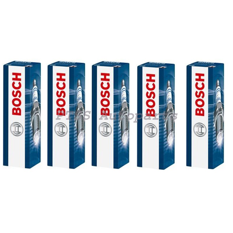 5 Pcs 101905617C OEM BOSCH Spark Plug For Volkswagen Jetta Beetle GOLF 2.5L