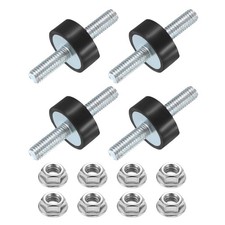 4Pcs M6 x 18mm Rubber Mounts 8 x 20mm Rubber Vibration Isolator with Nuts