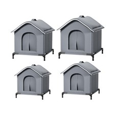 Outdoor Cat House Pet House Pet Supplies Weatherproof Insulated Warm Windproof