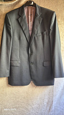 Paul Costelloe Men’s 2 Piece Suit Charcoal Grey Wool Cashmere  44R W36 L33.