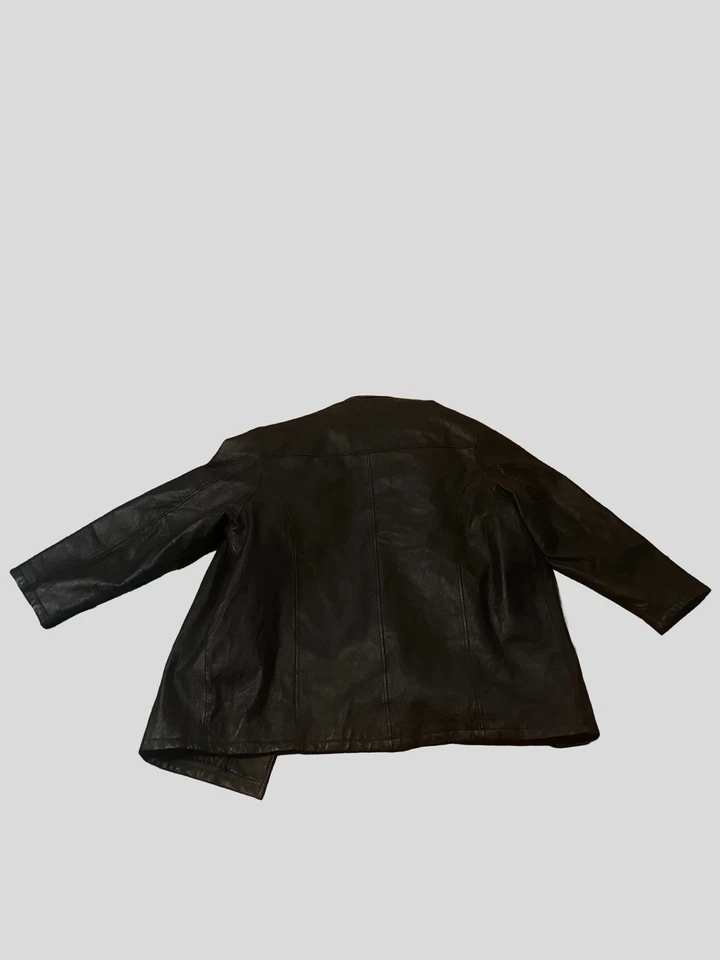 Jaqueta Tanners Avenue New York Masculina Couro Genuíno Marrom 3xl - Imagem 2 de 4