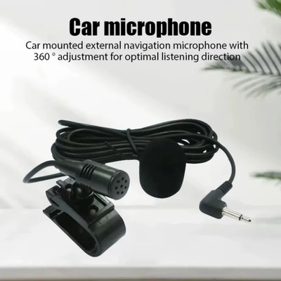 Ersatz Mikrofon Mikro für Autoradio Radio Head Units Bluetooth 3,5 mm Klinke