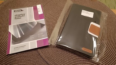 Schutz-Hülle + Folie Kombi für Samsung Galaxy Tab A7 Lite 8.7 T220 Klapp Case