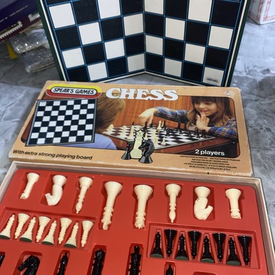Schachspiel von Spears Games Retro Gaming komplett Klassiker Spiele Vintage