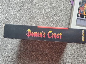 Demon's Crest (Super Nintendo SNES, 1994) Complete CIB