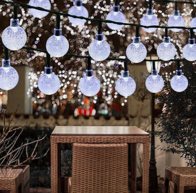 50LED Solar String Lights Patio Party Yard Garden Wedding Waterproof Outdoor