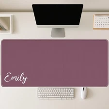 15.7x35.4 inch XXL Large Personalized Gaming Desk Mat & Mouse Pad-Custom NameTex