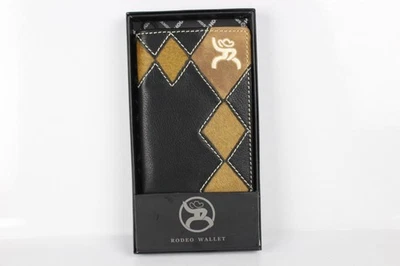 HOOEY Portafoglio Rodeo In Vera Pelle | Stile Western Con Rivetti Logo E Slot Porta Carte | Ideale Per Cowboy E Appassionati - 3